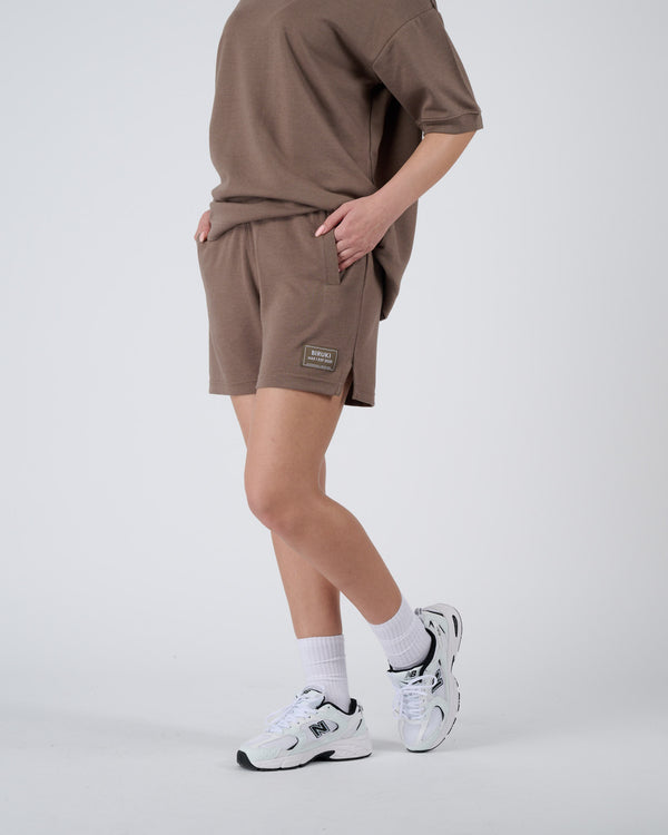 Women Everyday Shorts - Mocha