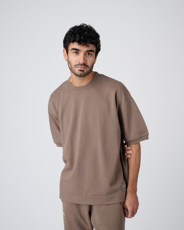 Men Everyday Crew Tee - Mocha