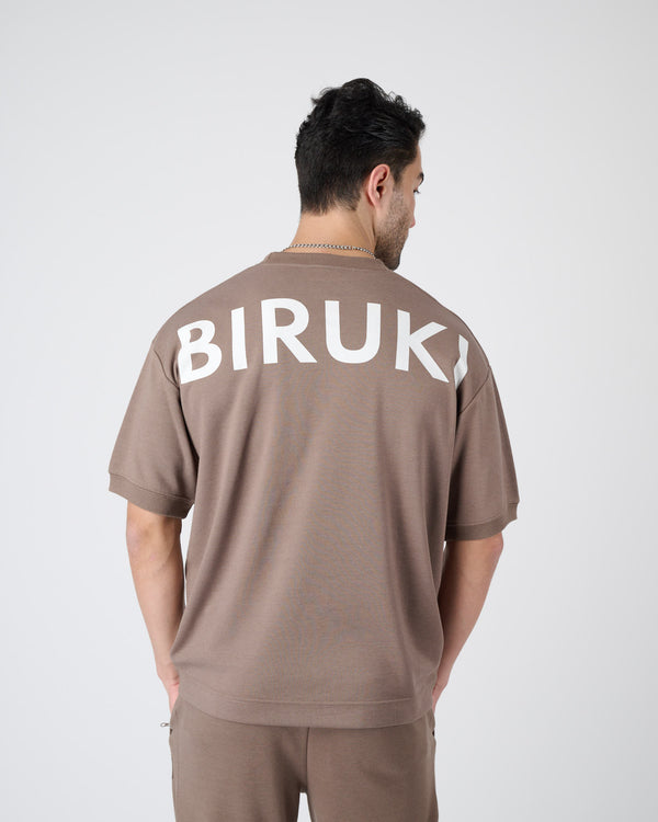 Men Classic Crew Tee - Mocha