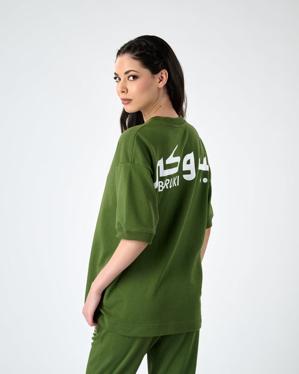 Women 365 Crew Tee - Olive