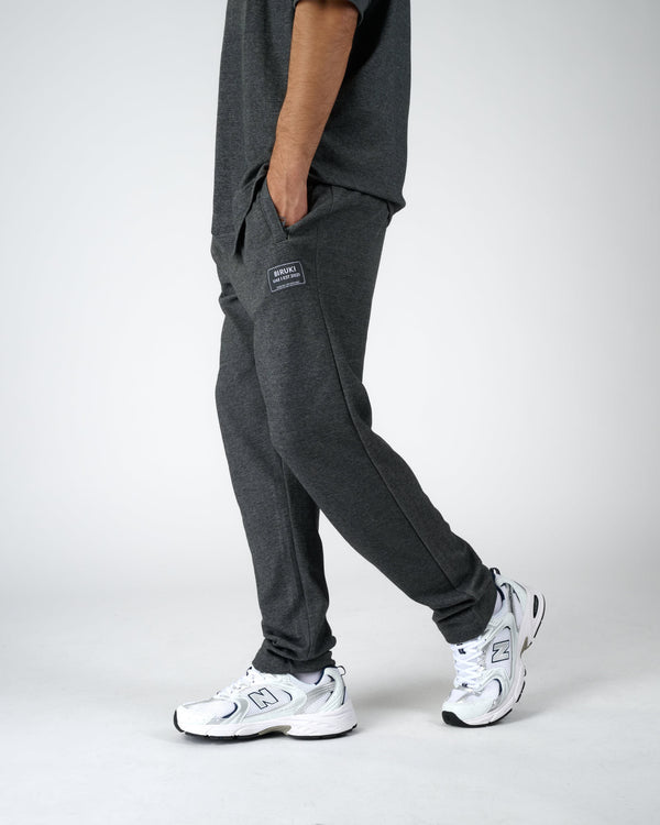 Men Slim-Fit Joggers - Charcoal