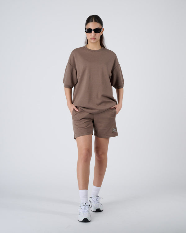 Women Everyday Shorts - Mocha