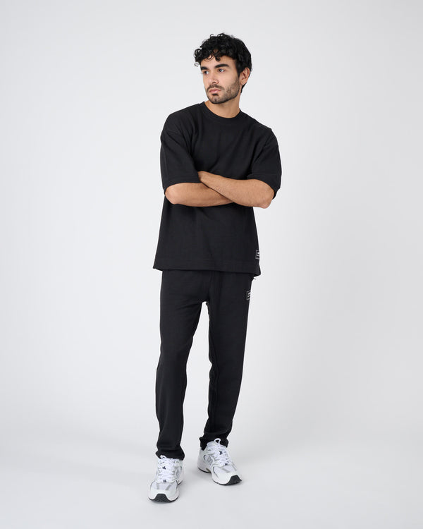 Men Slim-Fit Joggers - Black