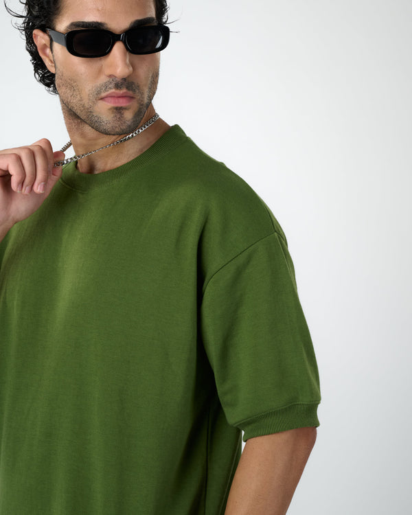 Men Everyday Crew Tee - Olive