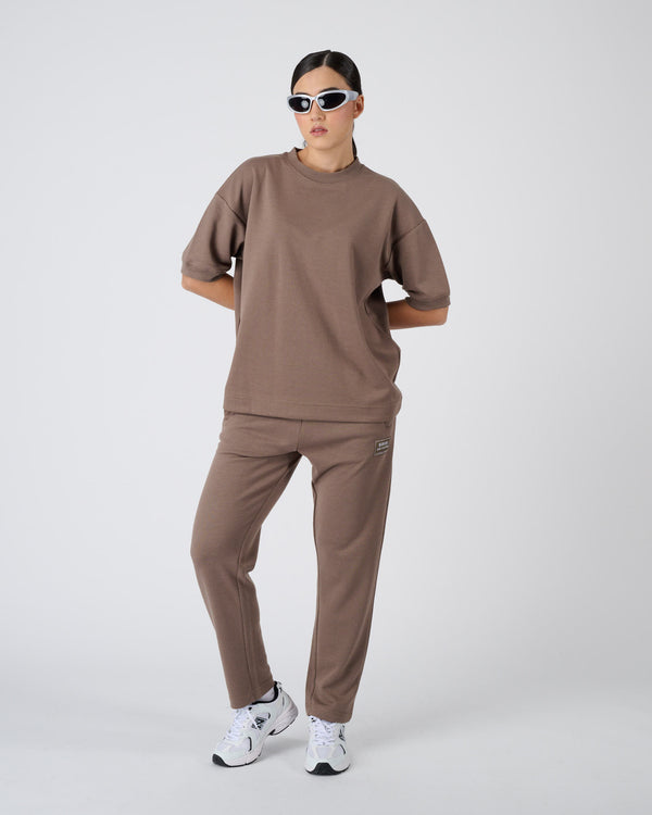 Women Slim-Fit Joggers - Mocha