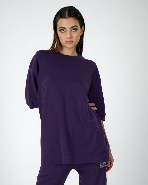 Women Classic Crew Tee - Violet