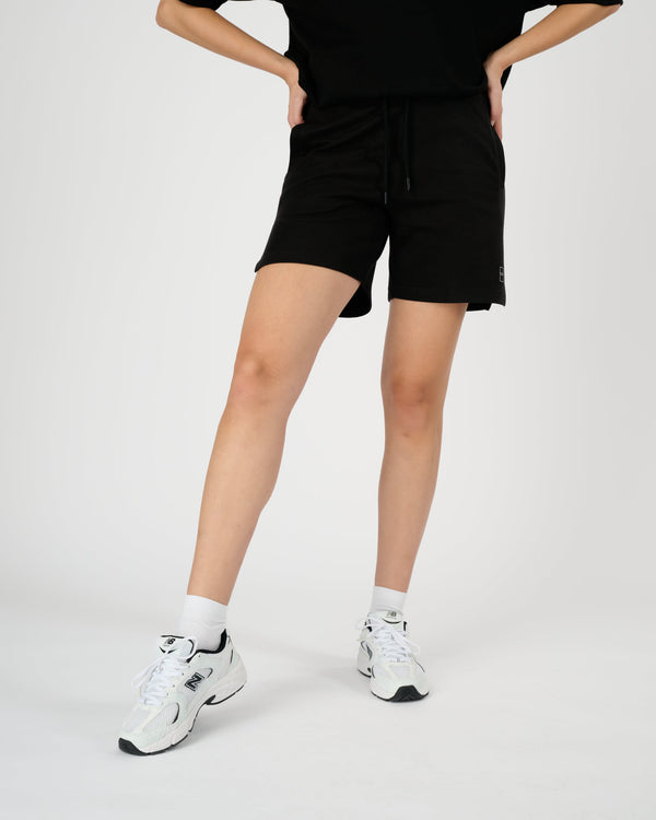 Women Raw Shorts - Black