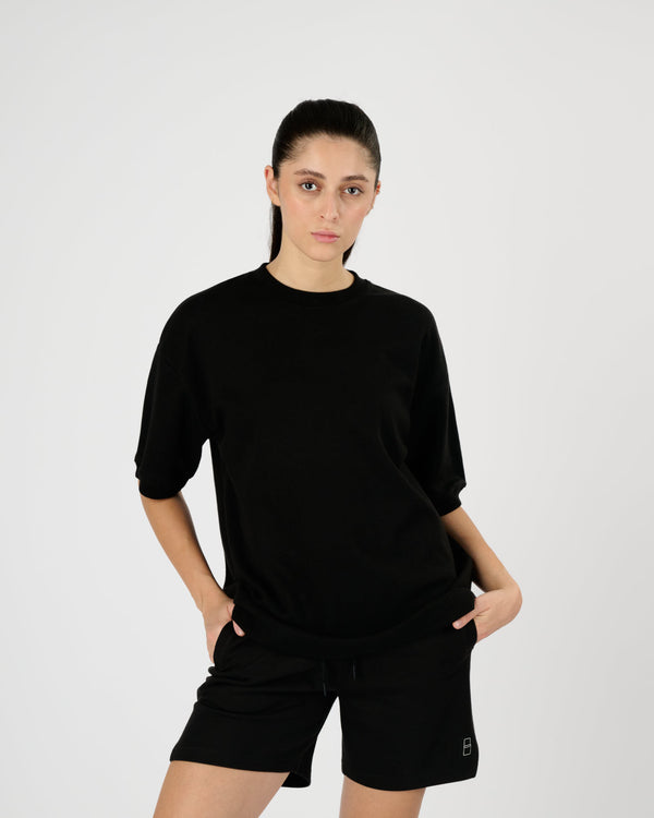 Women 365 Crew Tee - Black