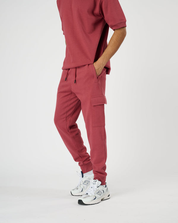 Men Foundation Cargo Joggers - Brick