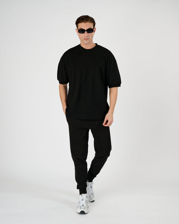 Men Foundation Track Joggers - Black