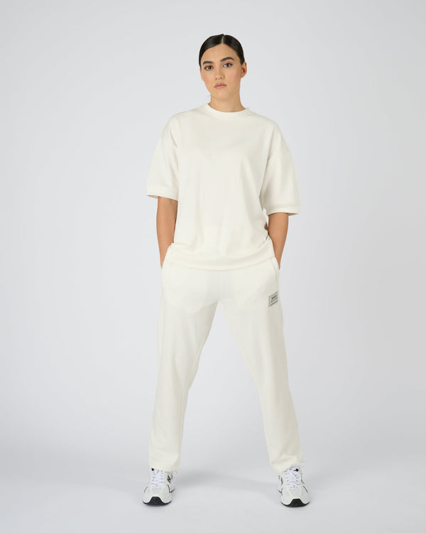 Women Slim-Fit Joggers - Cream White