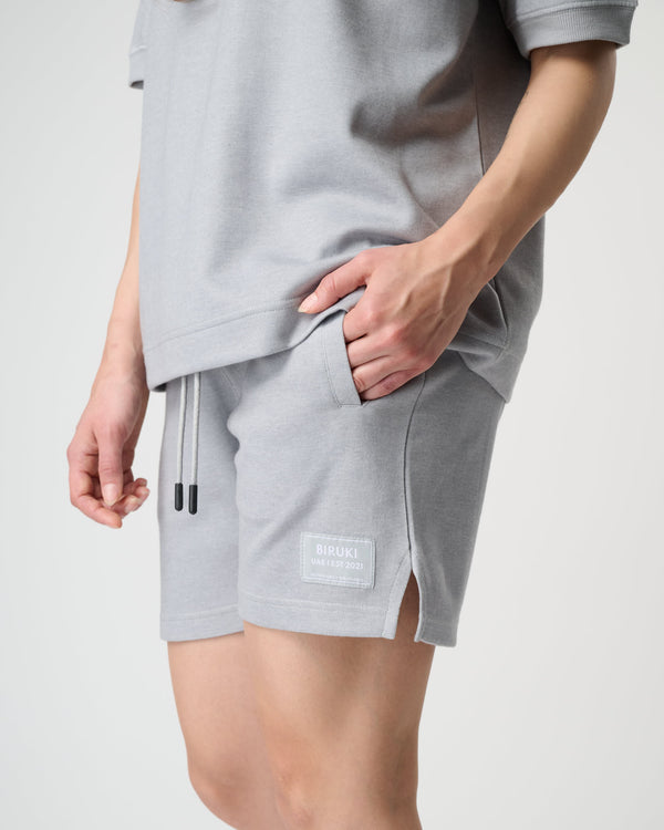 Women Everyday Shorts - Glacier Gray