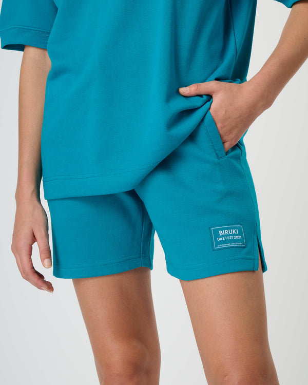 Women Everyday Shorts - Deep Ocean