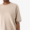 Timeless Oversized Crew Tee (W) - Cool Sand