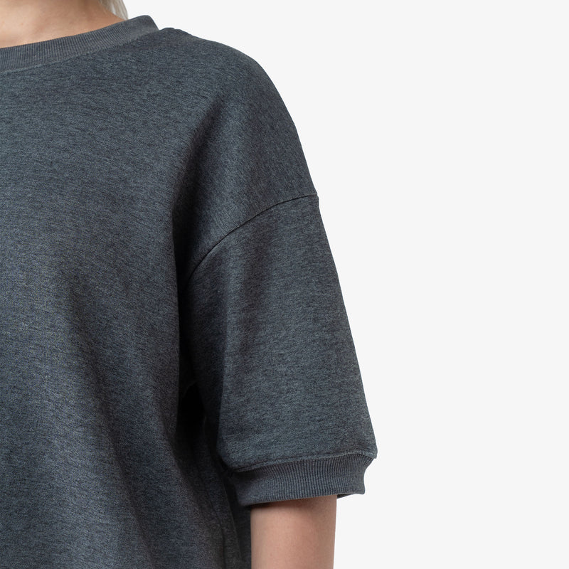 Timeless Oversized Crew Tee (W) - Charcoal