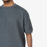 Timeless Oversized Crew Tee (M) - Charcoal