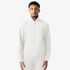 Iconic Men Zip Pullover - Cream White