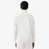 Iconic Men Zip Pullover - Cream White